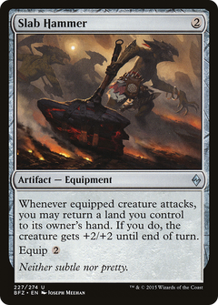 Slab Hammer [Battle for Zendikar]-1