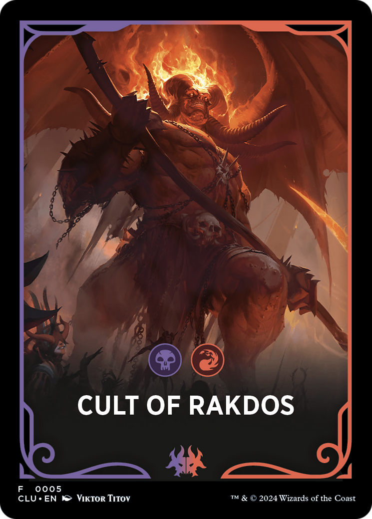 Cult of Rakdos (FCLU-005) - Ravnica: Clue Edition Front Cards-1