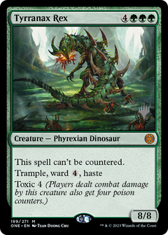 Tyrranax Rex (PPONE-189) - Phyrexia: All Will Be One Promos Foil-1