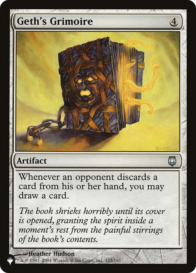 Geth's Grimoire (PLST-DST-123) - The List Foil-1
