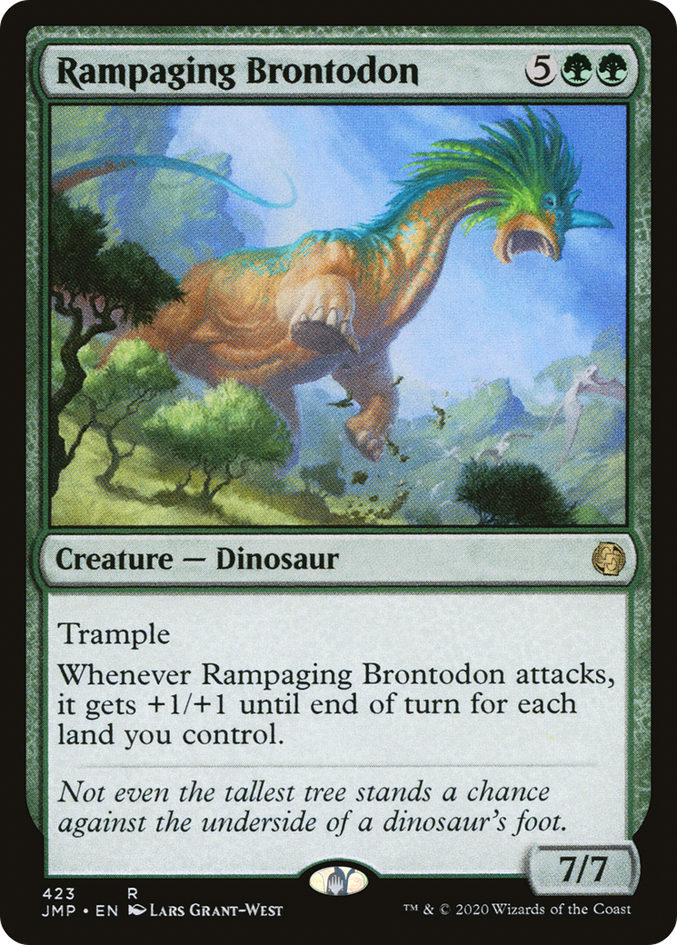 Rampaging Brontodon [Jumpstart]-1