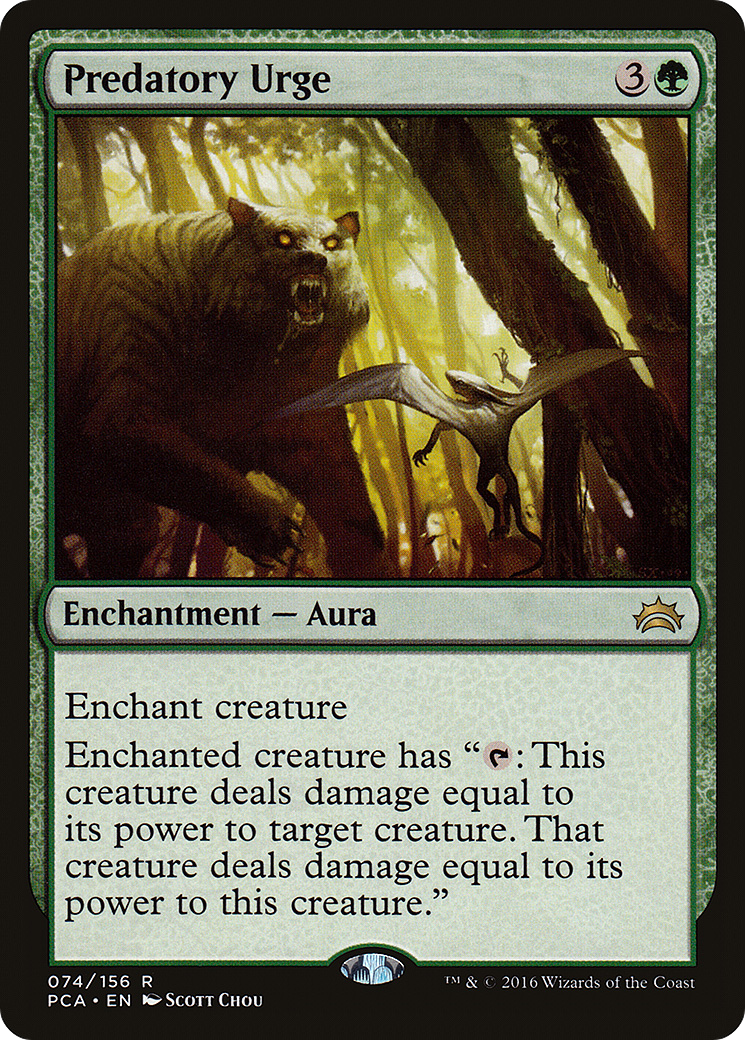 Predatory Urge [Planechase Anthology]-1