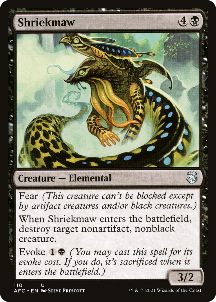 Shriekmaw [Dungeons & Dragons: Adventures in the Forgotten Realms Commander]-1