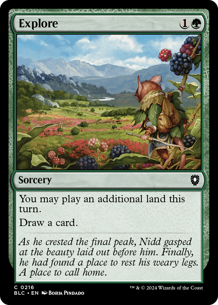 Explore [Bloomburrow Commander]-1
