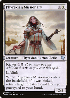 Phyrexian Missionary [The List]-1