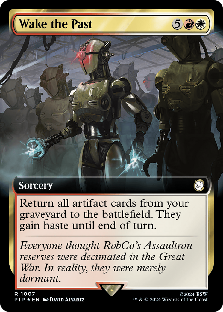 Wake the Past (Extended Art) (Surge Foil) [Fallout]-1