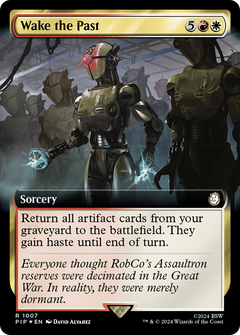 Wake the Past (Extended Art) (Surge Foil) [Fallout]-1