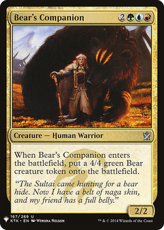 Bear's Companion [Mystery Booster]-1