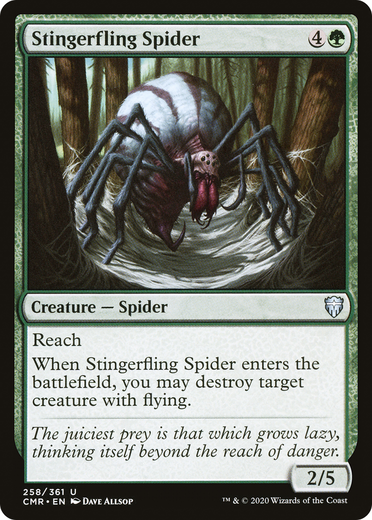Stingerfling Spider [Commander Legends]-1