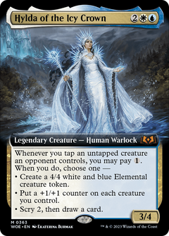 Hylda of the Icy Crown (Extended Art) [Wilds of Eldraine]-1