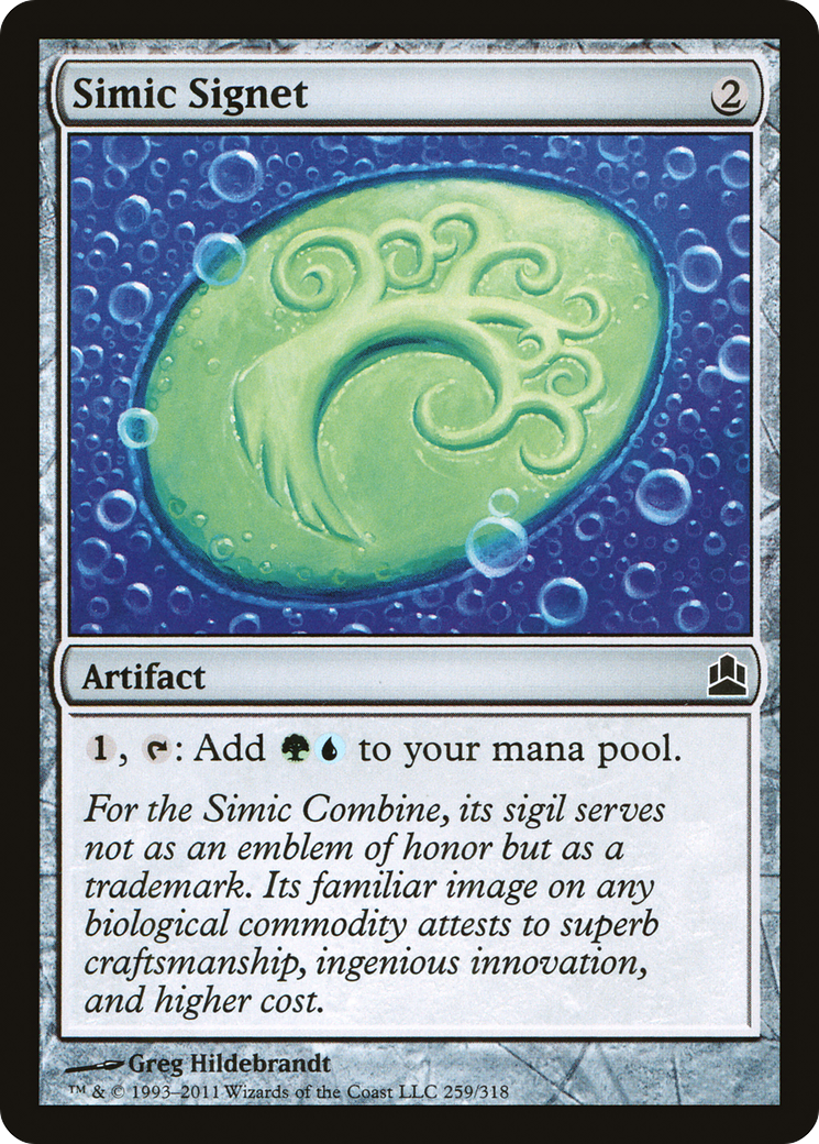 Simic Signet [Commander 2011]-1