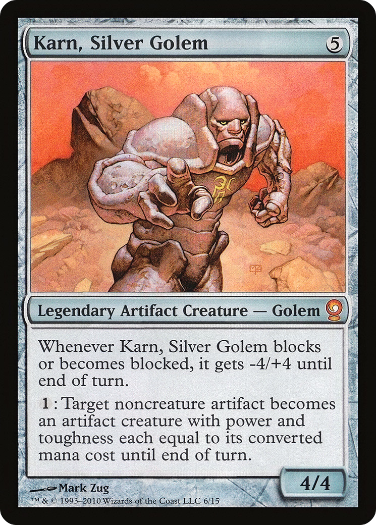 Karn, Silver Golem [From the Vault: Relics]-1