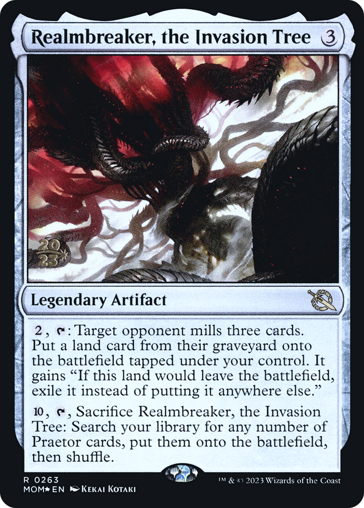 Realmbreaker, the Invasion Tree [March of the Machine Prerelease Promos]-1
