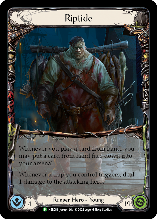 Riptide [HER081] (Promo)  Rainbow Foil-1