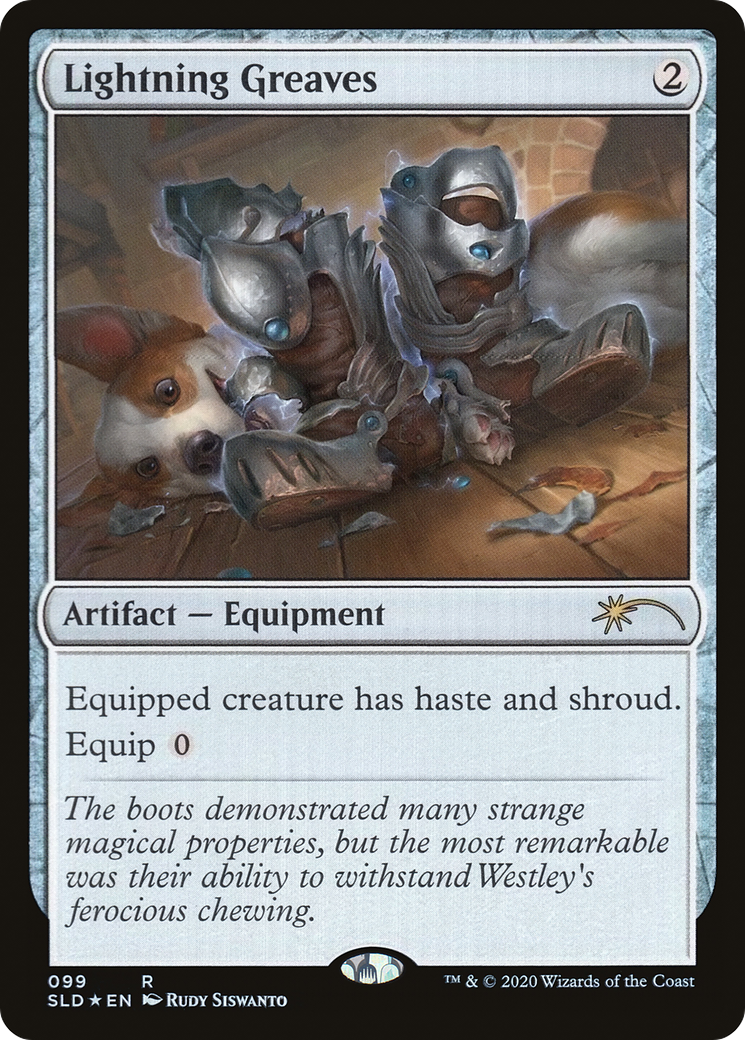 Lightning Greaves [Secret Lair Drop Series]