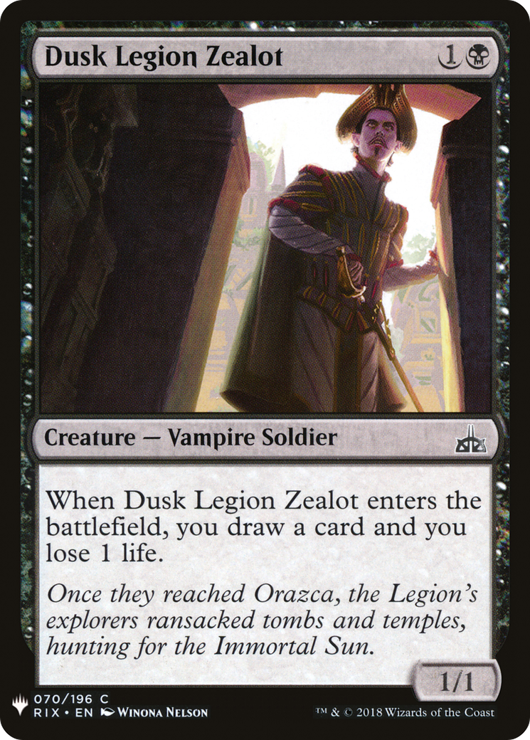 Dusk Legion Zealot [Mystery Booster]-1