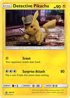 Detective Pikachu (SM170) [Sun & Moon: Black Star Promos]-1