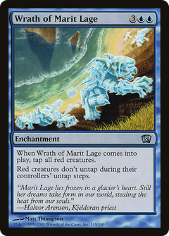 Wrath of Marit Lage (8ED-115) - 8th Edition Foil-1