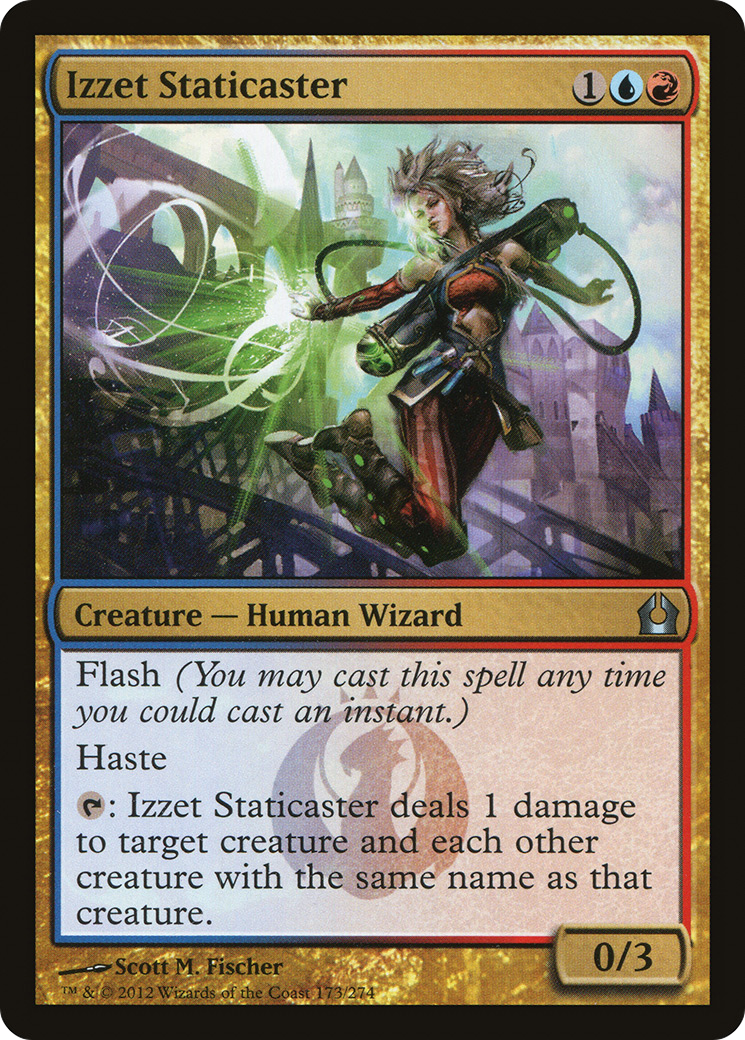 Izzet Staticaster [Return to Ravnica]-1