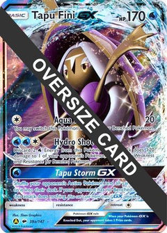 Tapu Fini GX (39/147) (Alternate card) (Jumbo Card) [Sun & Moon: Burning Shadows]-1