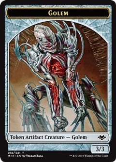 Golem Token [Modern Horizons Tokens]-1