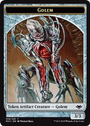 Golem Token [Modern Horizons Tokens]-1