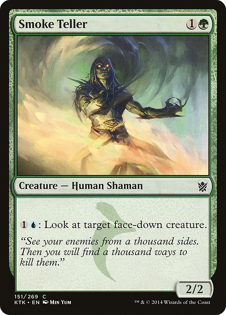 Smoke Teller [Khans of Tarkir]-1