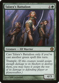 Talara's Battalion [Duels of the Planeswalkers]-1