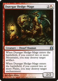 Duergar Hedge-Mage [Commander 2011]-1