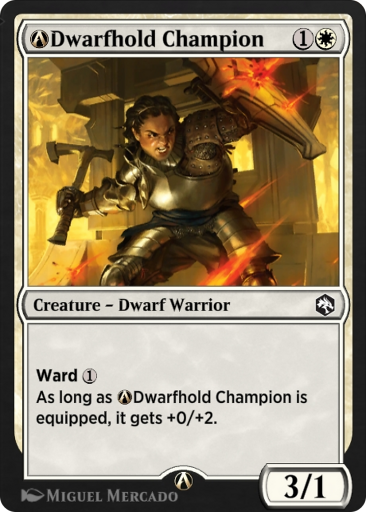 A-Dwarfhold Champion (AFR-A-14) - Adventures in the Forgotten Realms-1