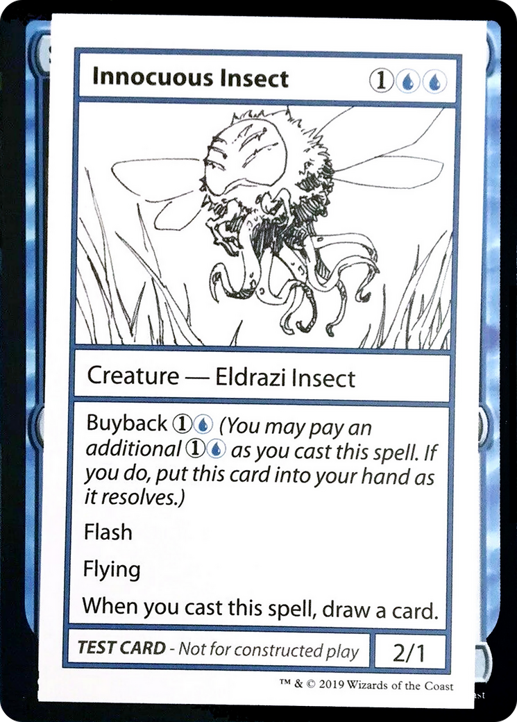Innocuous Insect (2021 Edition) [Mystery Booster Playtest Cards]-1
