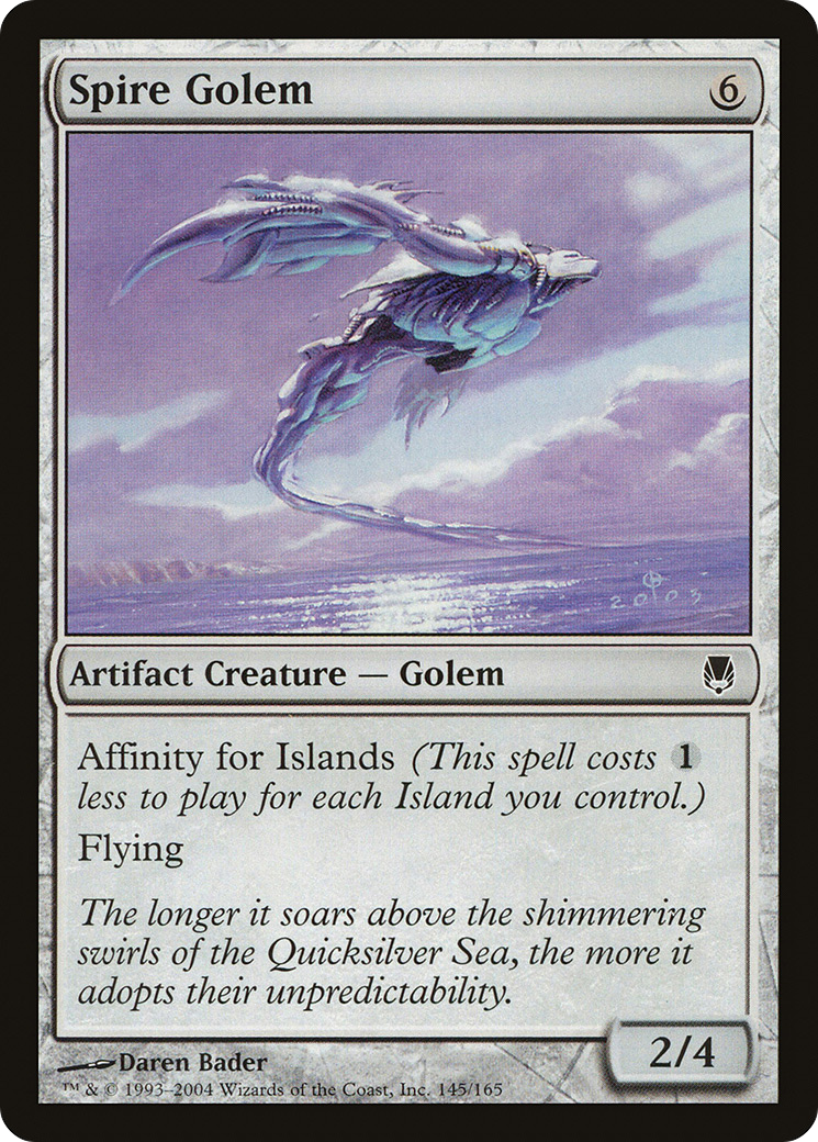 Spire Golem [Darksteel]-1