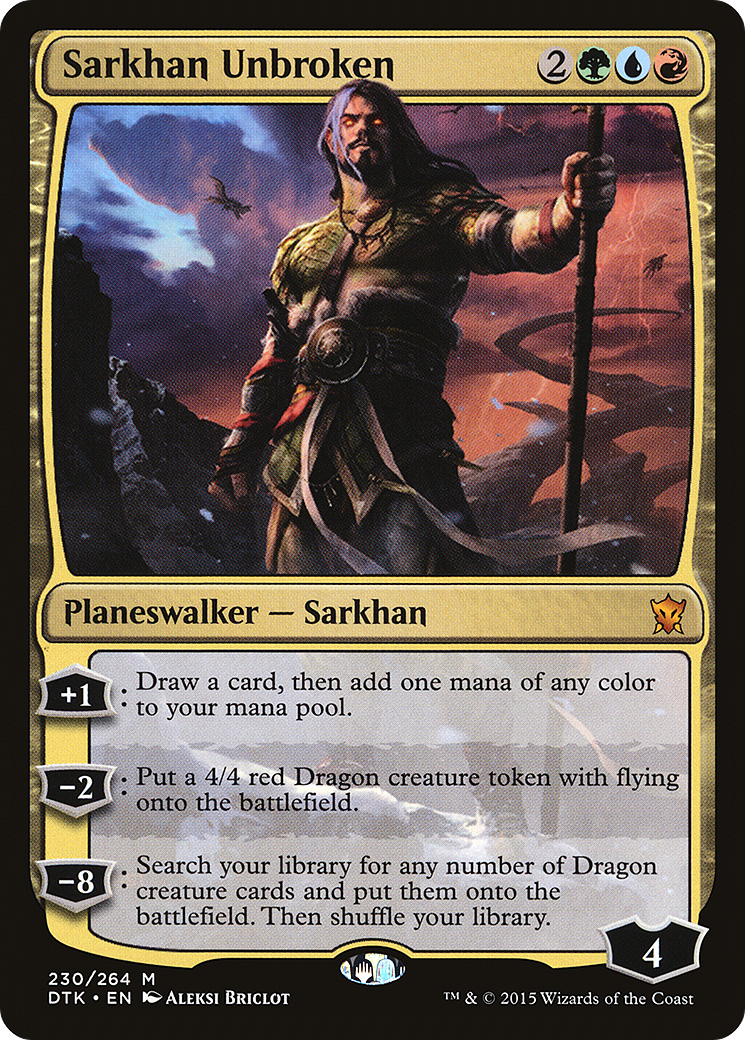 Sarkhan Unbroken [Dragons of Tarkir]-1