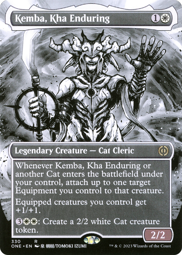 Kemba, Kha Enduring (Borderless Manga) [Phyrexia: All Will Be One]-1
