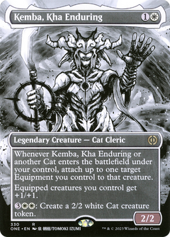 Kemba, Kha Enduring (Borderless Manga) [Phyrexia: All Will Be One]-1