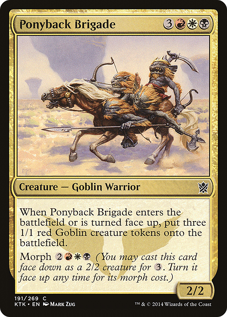Ponyback Brigade [Khans of Tarkir]-1