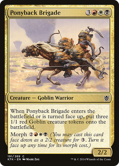Ponyback Brigade [Khans of Tarkir]-1