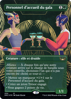 Gala Greeters (French) (UMP-454) - Streets of New Capenna (Borderless) Foil-1
