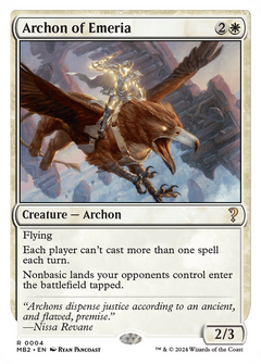 Archon of Emeria (White Border) [Mystery Booster 2]-1