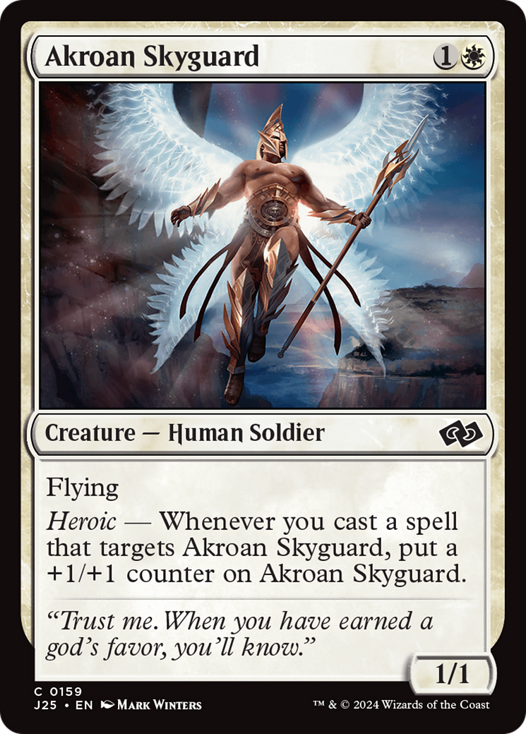 Akroan Skyguard [Foundations Jumpstart]-1