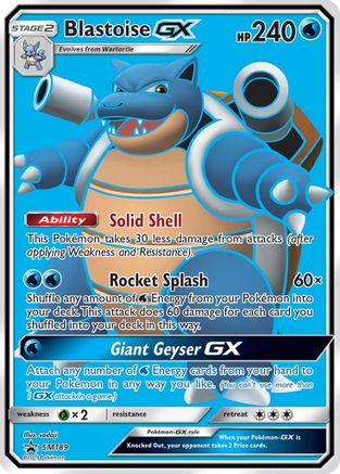 Blastoise GX (SM189) [Sun & Moon: Black Star Promos]-1