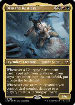 Disa the Restless (M3C-020) - Modern Horizons 3 Commander Etched Foil-1
