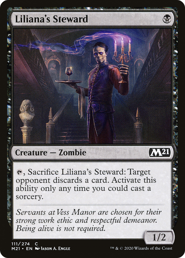 Liliana's Steward [Core Set 2021]-1