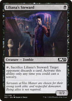 Liliana's Steward [Core Set 2021]-1