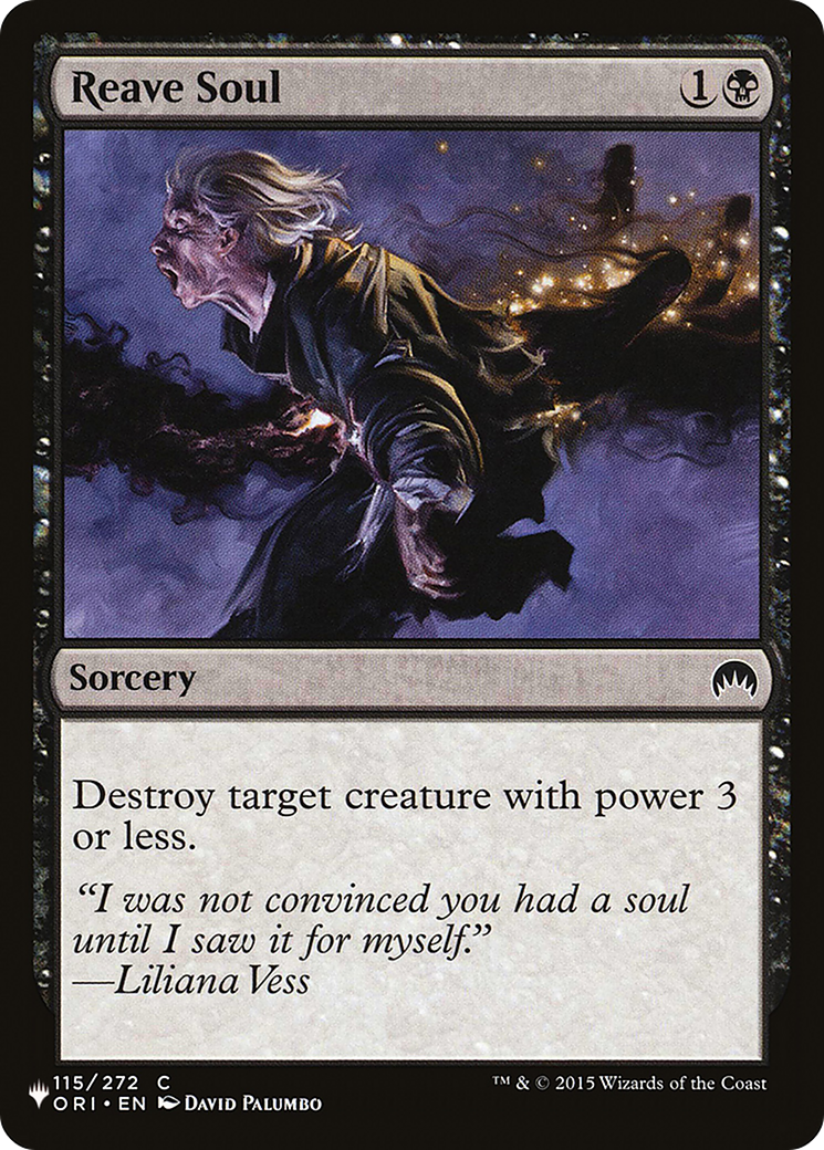 Reave Soul [The List]-1