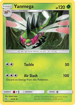 Yanmega (3/236) [Sun & Moon: Unified Minds]-1