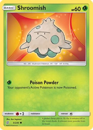 Shroomish (5/236) [Sun & Moon: Unified Minds]-1