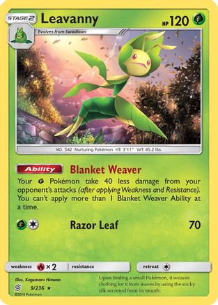 Leavanny (9/236) [Sun & Moon: Unified Minds]-1