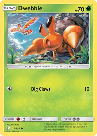 Dwebble (10/236) [Sun & Moon: Unified Minds]-1