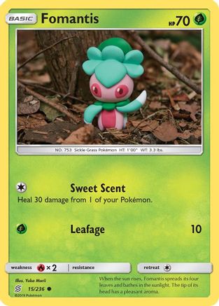 Fomantis (15/236) [Sun & Moon: Unified Minds]-1